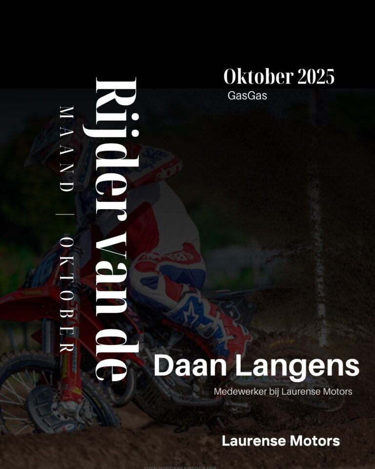 Daan Langens rijder van de maand
